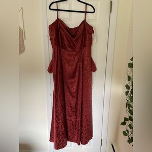 David’s Bridal Bridesmaid Dress in Cinnamon